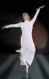  Marit Krogeide in "Munch - a journey" Photo: Peter Lodwick