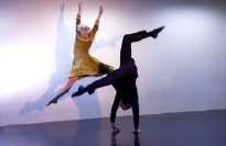 Christer Tornell, Marit Krogeide in "Munch - en reise i dans, musikk og billedkunst". Photo: Peter Lodwick