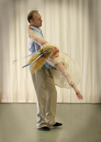 Marit Krogeide, Christer Tornell in "Twisted" Photo Peter Lodwick